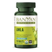 Thumbnail for Image 1 of Default Title for the product Banyan Botanicals Organic Amla Tablets - 90 Tablets