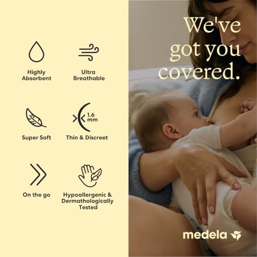 Image 3 of Medela Ultra-Thin Disposable Nursing Pads, Max Absorbency, 120 ct