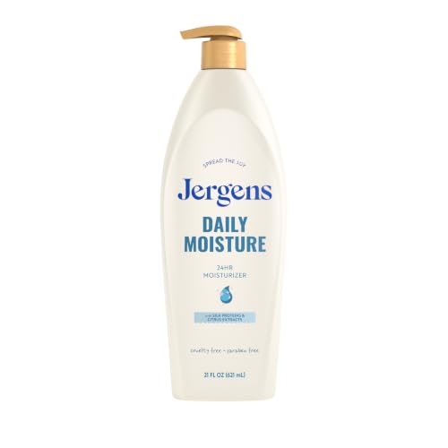 Image 1 of Default Title for the product Jergens Daily Moisture Body Lotion For Dry Skin, 21 fl oz