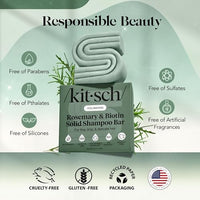 Thumbnail for Image 4 of Kitsch Rosemary & Biotin Shampoo Bar Soap for Hair Growth - 3.5 oz