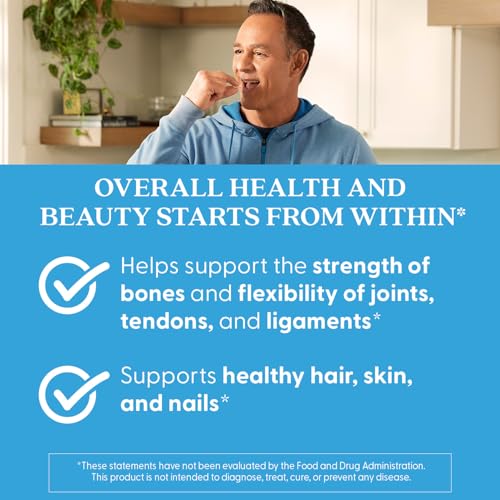 Image 7 of Doctor's BEST Collagen Peptides Supplement Types 1 & 3, 180 Tablets