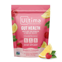 Thumbnail for Image 1 of 2.54 Ounce (Pack of 1) for the product Ultima Replenisher Gut Health Supplement, Raspberry Lemonade, 14 Stickpacks