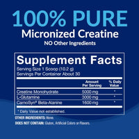 Thumbnail for Image 3 of BodyTech Creatine + Glutamine Powder, Unflavored, 10.8 Oz, 30 Servings