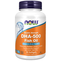 Thumbnail for Now Foods DHA-500 Double Strength 90 Softgels