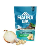 Thumbnail for Image 1 of Default Title for the product Mauna Loa Garlic Onion Roasted Macadamia Nuts, 7 oz