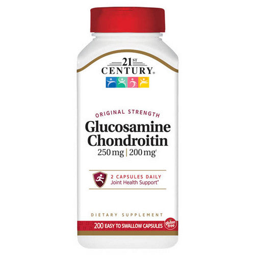 21st Century Glucosamine Chondroitin Supplement 200 Caps
