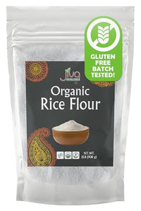 Thumbnail for Image 1 of 32 Ounce (Pack of 1) for the product Jiva Organics Premium White Rice Flour 2 LB Bag
