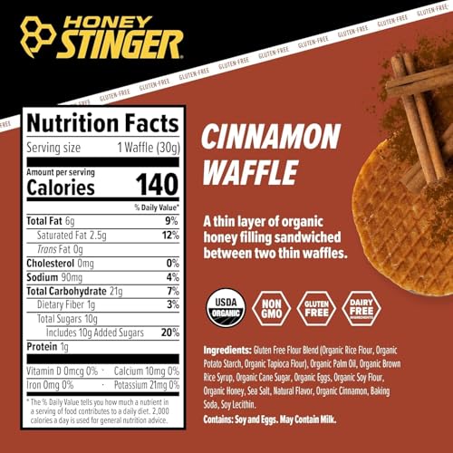 Image 2 of Honey Stinger Energy Waffle Variety Pack ? 16 Count