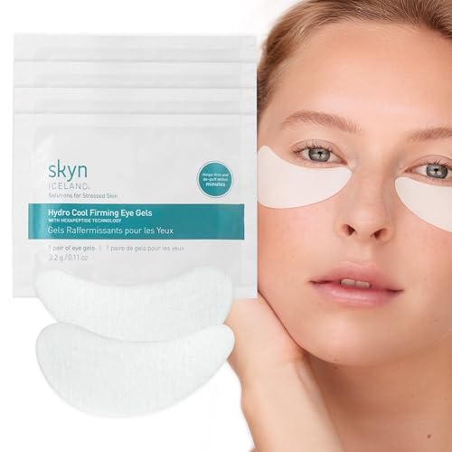 Image 1 of 4 pairs for the product skyn ICELAND Hydro Cool Firming Eye Patches with Peptides and Coenzyme Q10