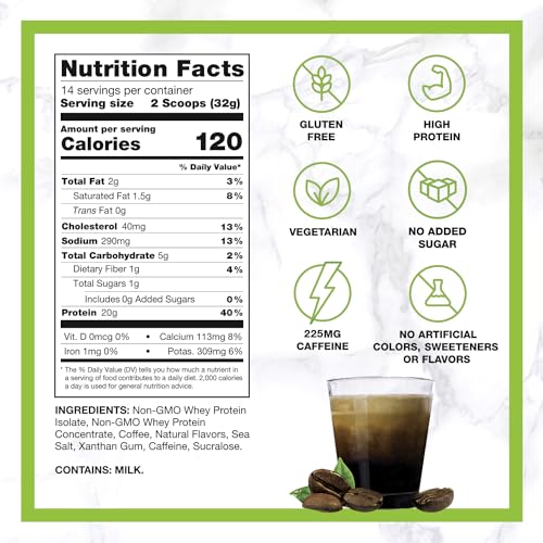 Image 2 of CHIKE Triple Shot Espresso & Cream Protein Iced Coffee, 15.8 Ounce