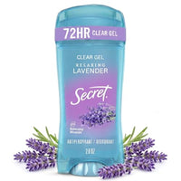 Thumbnail for Image 1 of Default Title for the product Secret Antiperspirant Deodorant for Women, Relaxing Lavender Scent, 2.6 oz