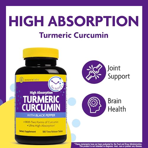 Image 6 of InnovixLabs Multi Probiotic & Curcumin Bundle Multi-Strain Probiotic (60 Time-Release Capsules) Turmeric Curcumin (100 Time-Release Tablets)
