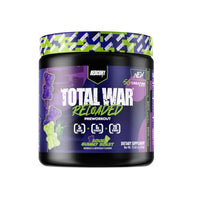 Thumbnail for Image 8 of NEW Sour Gummy Bear (Reloaded) - 20 Servings for the product REDCON1 Total War Pre Workout Powder