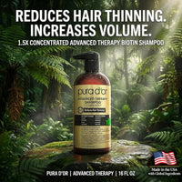 Thumbnail for Image 2 of PURA D'OR Advanced Therapy Biotin Shampoo for Thinning Hair, 16oz