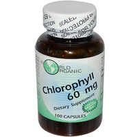 Thumbnail for Image 1 of 60 Count (Pack of 1) for the product World Organic Mega Chlorophyll Capsules 100 mg 60 Capsules