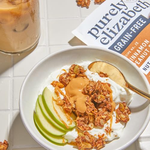 Image 4 of purely elizabeth. Keto Granola Best Sellers Variety Pack, Made with Nuts and Seeds, Grain-Free, Gluten-Free, Non-GMO (3ct, 8oz Bags)