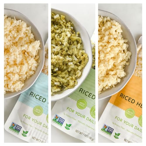 Image 3 of Poshi Riced Vegetables Variety Pack 7oz, 6 Pack