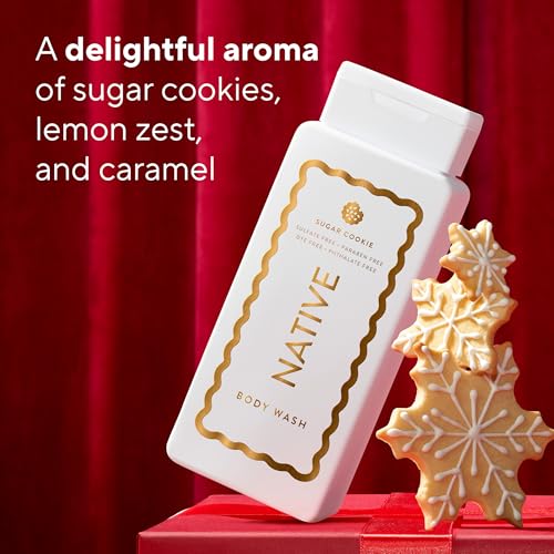 Image 4 of Native Clean Body Wash for Women & Men, Sugar Cookie Scent, 18 fl oz