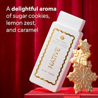 Thumbnail for Image 4 of Native Clean Body Wash for Women & Men, Sugar Cookie Scent, 18 fl oz