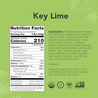 Thumbnail for Image 2 of ALOHA Organic Plant Based Protein Bars - Key Lime - 12 Bars, Vegan, Low Sugar, Gluten-Free, GLP-1 Friendly, Low Carb, Non-GMO, No Stevia, No Erythritol
