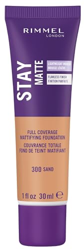 Image 15 of Sand / 1 Fl Oz (Pack of 1) for the product Rimmel Stay Matte Liquid Foundation