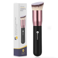 Thumbnail for Image 1 of Default Title for the product KINGMAS Angled Top Foundation Brush, Premium Kabuki Makeup Brush