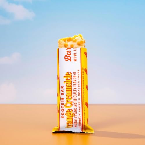 Image 5 of BAREBELLS Orange Creamsicle Protein Bars, 20g Protein, 24 Pack