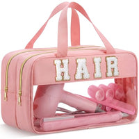 Thumbnail for Image 3 of Nude Pink / Hair for the product Pinkunn Hair Tool Travel Bag Tools Large Travel Case