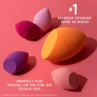 Thumbnail for Image 3 of Real Techniques Mini Miracle Complexion Sponge Makeup Blender, Beauty Sponges, 2 Packs of 4, 8 Count Total