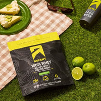 Thumbnail for Image 2 of Ascent 100% Whey Protein Powder, Key Lime Pie, 1.7 lb, Daily Protein