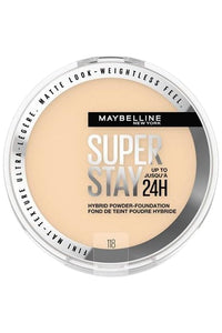 Thumbnail for Image 6 of 102 / 0.21 Ounce (Pack of 1) for the product MAYBELLINE Super Stay Up To 24HR Hybrid Powder-Foundation