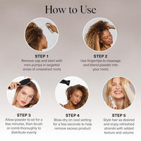 Thumbnail for Image 6 of Kitsch Volumizing Rice Protein Dry Shampoo Powder Pump - Invisible 1oz
