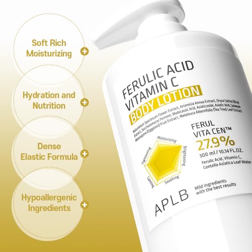 Image 6 of APLB Ferulic Acid Vitamin C Body Lotion 10.14 FL.OZ