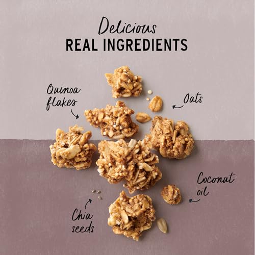 Image 4 of Purely Elizabeth Chocolate Sea Salt Ancient Grain Granola with Probiotics Gluten-Free 8 Ounce Pack of 3