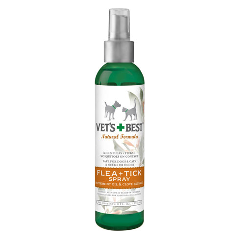 Vet'S Best Natural Flea & Tick Spray 8 Oz by Vet's Best