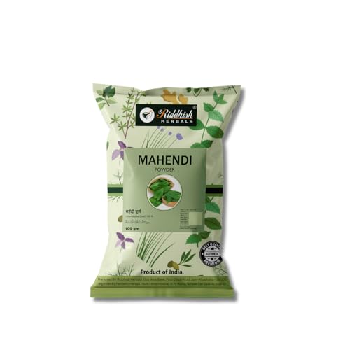 Image 1 of Default Title for the product Riddhish HERBALS Mehendi Powder 100g Pack
