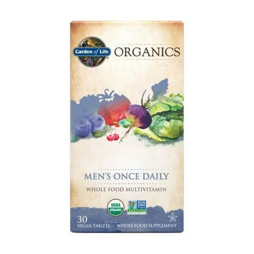 Garden of Life Organics Men Once Daily 30 Tabs