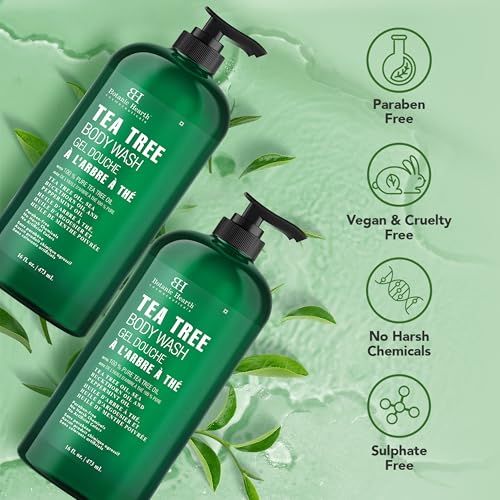 Image 5 of Botanic Hearth Tea Tree Body Wash & Shower Gel ?2 Fl Oz