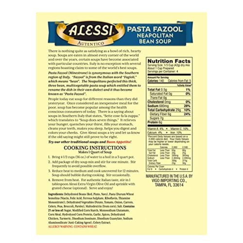 Image 3 of Alessi Autentico Premium Soups, Traditional Flavors, 6oz, Pack of 6