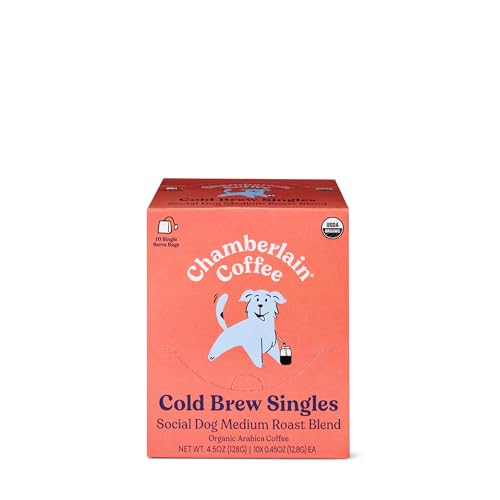 Image 2 of Chamberlain Coffee Medium Roast Instant Cold Brew Singles - 10 Packets