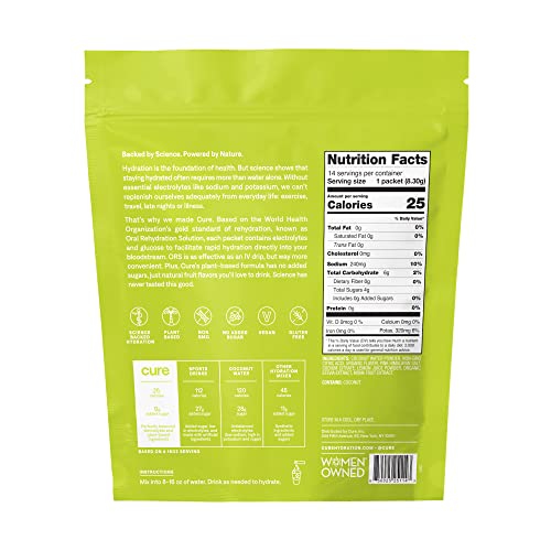Image 7 of Cure Hydration Electrolyte Mix 28 Packets