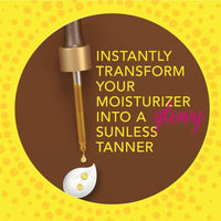 Thumbnail for Image 3 of Jergens Natural Glow Tanning Drops, Sunless Self Tanner, Oil Free, 1 fl oz