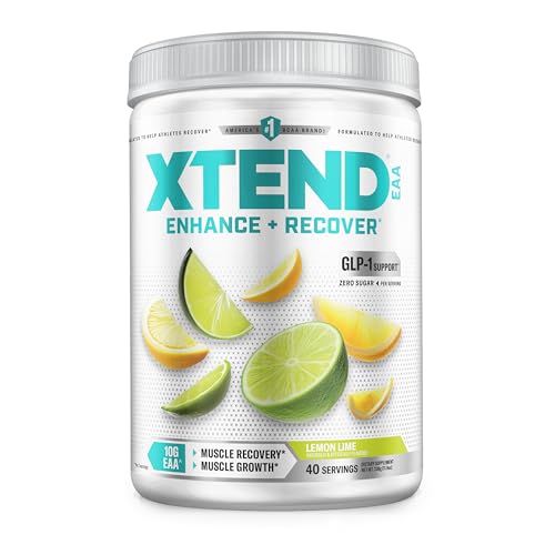 Image 4 of Lemon Lime / 11.9 Ounce (Pack of 1) for the product Xtend EAA + BCAA Powder