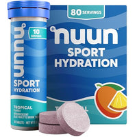 Thumbnail for Image 1 of Default Title for the product Nuun Sport Electrolyte Tablets, Tropical Flavor, GF & Vegan, 8 Pack