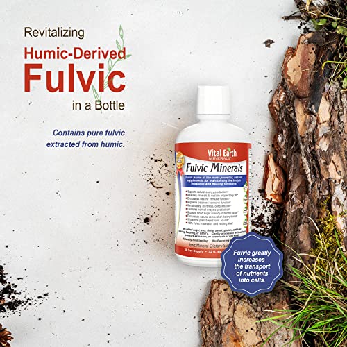 Image 5 of Vital Earth Minerals Fulvic Minerals Liquid, 32 Oz