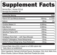 Thumbnail for Image 2 of Bucked Up Pre Workout 6 Grams Citrulline, 2 Grams Beta Alanine, and 3 Other Registered trademarked Ingredients (Watermelon)