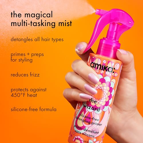 Image 3 of Amika The Wizard Silicone-Free Detangling Primer