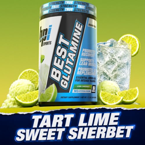 Image 3 of BPI Sports Best Glutamine Supplement – Lime Sherbet Flavor, 50 Servings