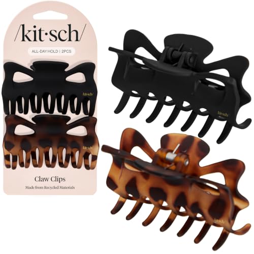 Image 1 of Default Title for the product Kitsch Large Hair Claw Clips - 2pcs
