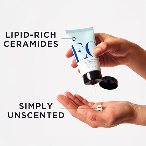 Image 3 of EO Unscented Hand Cream, Dry Skin Moisturizer, 2.5 oz 2-Pack